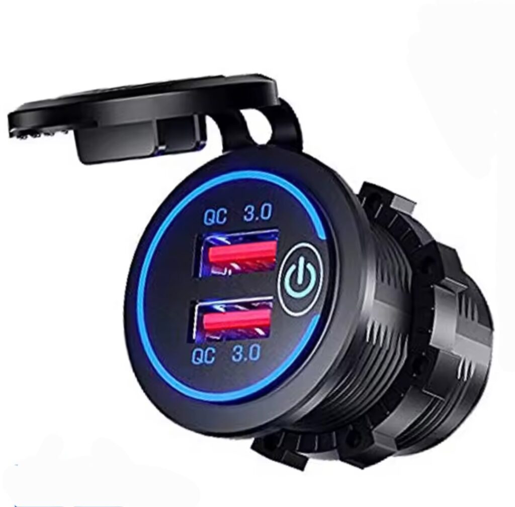 Dual USB QC 3.0 outlet