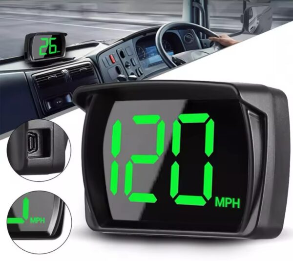 Digital Speedometer - GPS LED