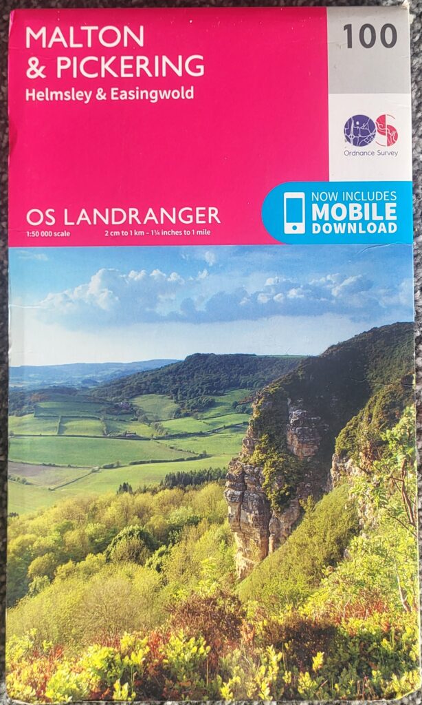 OS Landranger 100 Malton & Pickering