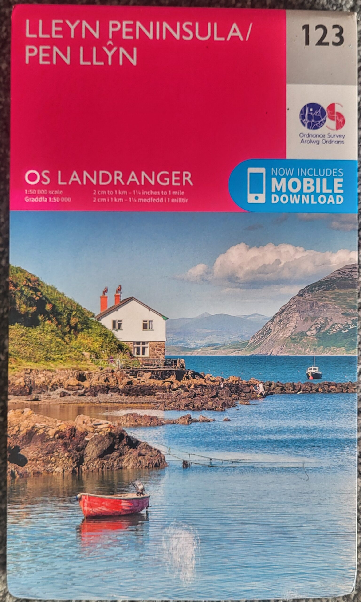 OS Landranger 123 Lleyn Peninsula / Pen Llyn